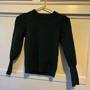 H& M Black Long Sleeves Top Extra Small , Teens